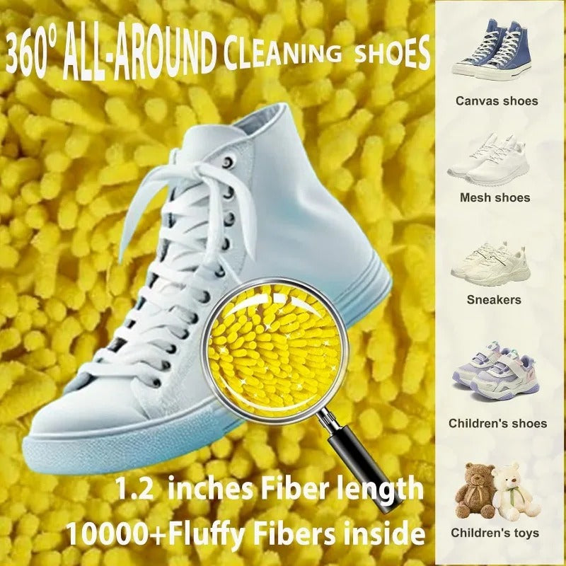 Shoe Washing Bag & Soft Brush Set – Durable Laundry Protection for All Shoes (1/2/4 PCS)